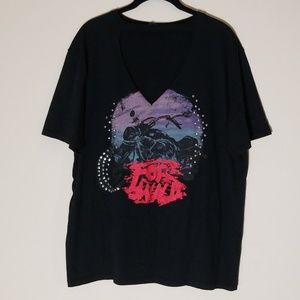 Zara studded oversize tshirt